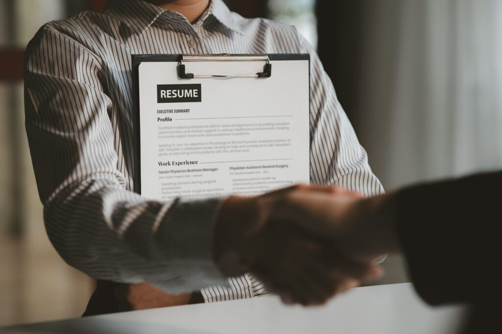 Labour law expert leading a workshop